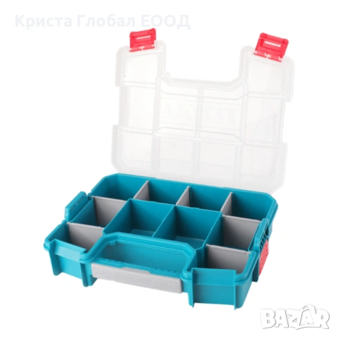 Органайзер за инструменти и крепежи TOTAL – 30.5 см (Професионална серия), снимка 4 - Други инструменти - 53581770