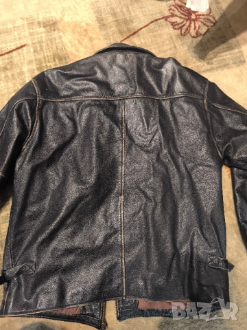кожено яке телешки бокс ХЛ, снимка 4 - Якета - 52430130