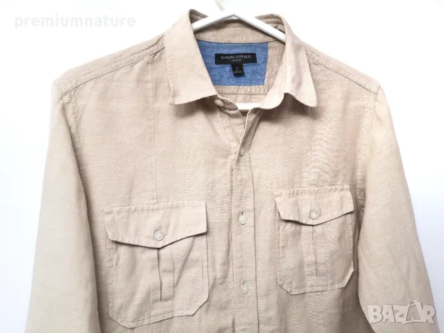 ○ BANANA REPUBLIC ○ мъжка риза ○, снимка 8 - Ризи - 49864967