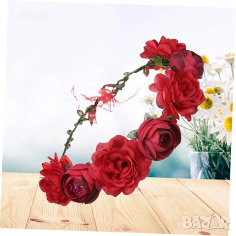 Венче за коса, вдъхновено от красивите рози, снимка 3 - Други - 52894887