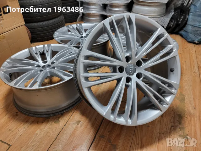 Audi 20" 5x112 оригинални джанти Ауди 20 цола, снимка 13 - Гуми и джанти - 49675697