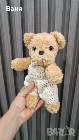 Плетено кученце, снимка 7 - Плюшени играчки - 52260208