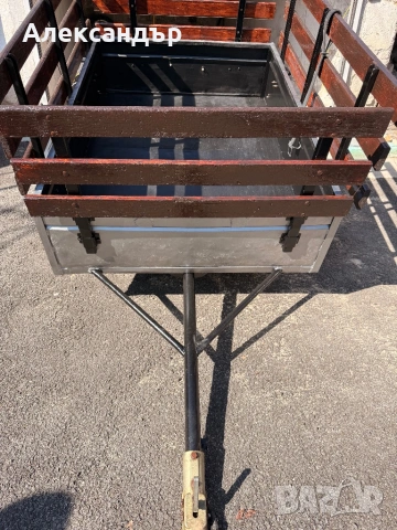 Туристическо ремарке с регистрация Напълно реставрирано, снимка 2 - Ремаркета - 53755189