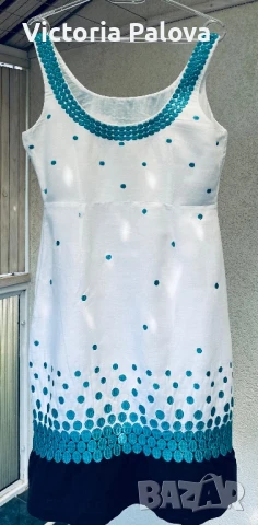 Ленена рокля PER UNA Англия, снимка 3 - Рокли - 50937564