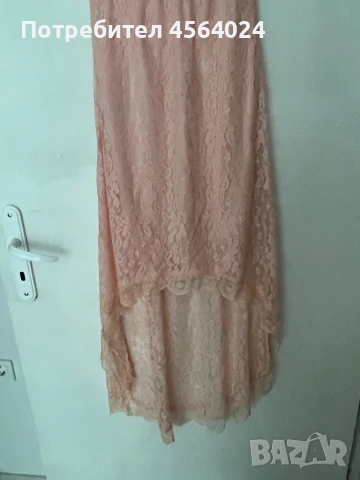 Розова рокля, снимка 3 - Рокли - 51361568