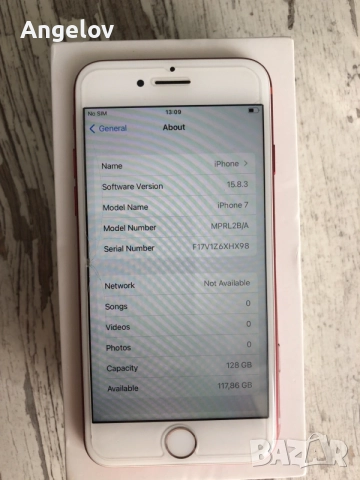IPhone 7 128 GB Red, снимка 6 - Apple iPhone - 56345305