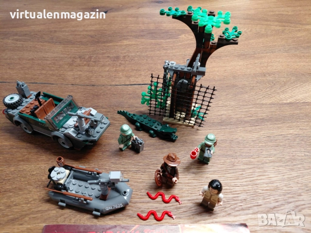 Лего Indiana Jones - Lego 7625 - Преследване край реката