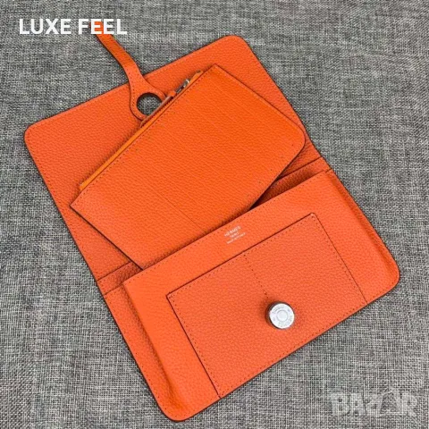 Hermes ✨ Естествена Кожа ✨ Дамски Портмонета , снимка 2 - Портфейли, портмонета - 55728748