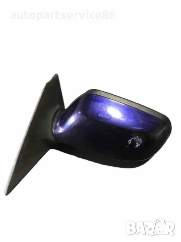 Предно ляво огледало на врата синьо за Mazda 6 2.0D (2002-2007) 012221, 012220