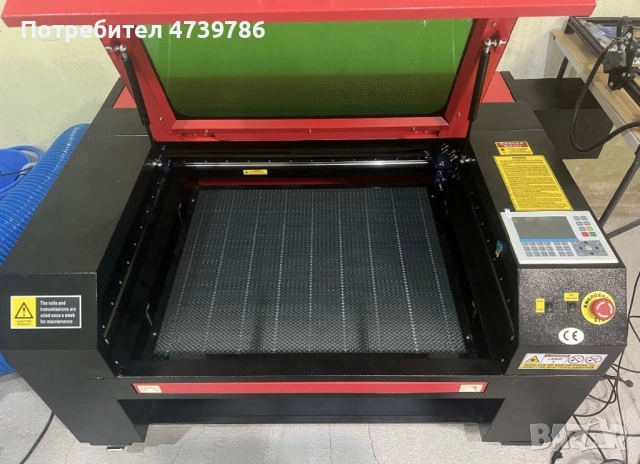 Co2 лазер 80W гравиране/рязане, снимка 2 - Друга електроника - 53723166