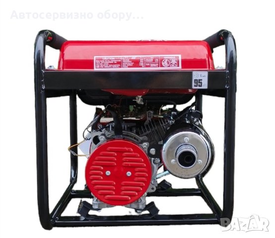 Немски четиритактов монофазен генератор за ток STAHLMAYER 3,8kW - Агрегат, снимка 4 - Генератори - 42492405