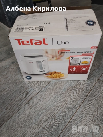 Нов фритюрник Тефал Уно, снимка 4 - Фритюрници - 53305871