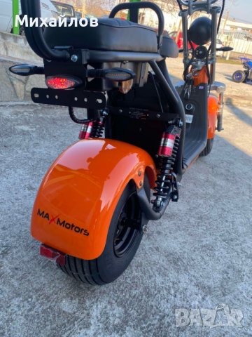 Нов Модел MaXmotors 2023 Електрически Скутер Big City Harley С Start/Stop Бутон, снимка 7 - Мотоциклети и мототехника - 40190164