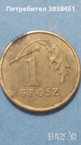 1grosz 2012 г. Польская. , снимка 1