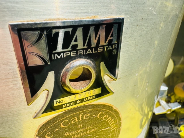 MADE IN JAPAN! 1979 TAMA IMPERIALSTAR пълен сет барабани и стойки!, снимка 16 - Ударни инструменти - 50600804