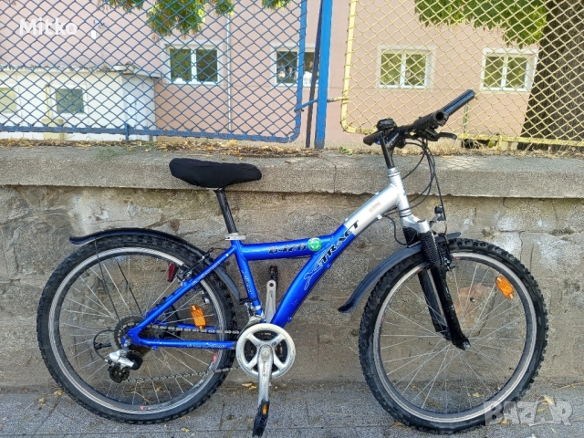 26 цола алуминиев велосипед с 21 скорости усилени капли амортисьори предни като нов в перфектно 