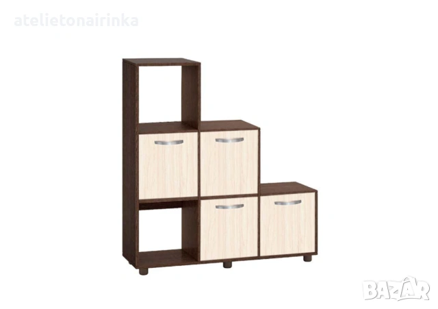 Етажерка Кубо 6 с четири вратички, снимка 5 - Етажерки - 53873104