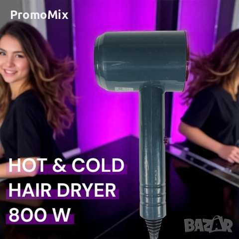 Сешоар Hibima XL2000 800W Туристически малък сешоар йонизация, снимка 3 - Сешоари - 52433809