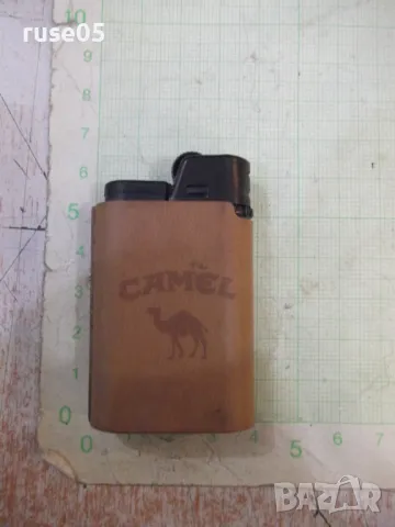 Запалка "CAMEL" френска газова с камъче работеща, снимка 2 - Колекции - 50010544