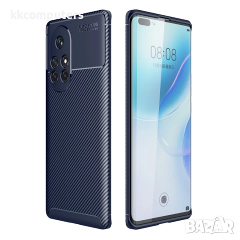 Huawei nova 8 Pro 5G Удароустойчив Carbon Fiber Калъф и Протектор, снимка 10 - Калъфи, кейсове - 50659842