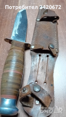 стар кован нож