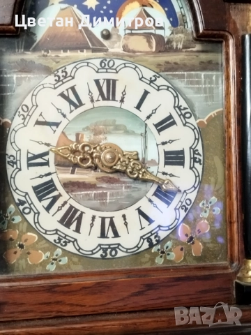 Антикварен холандски стенен-Фрезийски часовник,, снимка 5 - Антикварни и старинни предмети - 52618174