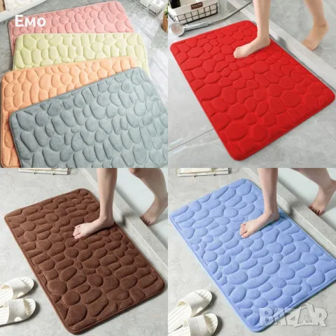 Изключително мека абсорбираща постелка за баня