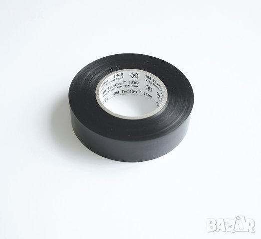 PVC, изолирбанд лента, черна, 19mm, 20m, снимка 1 - Друга електроника - 42567684