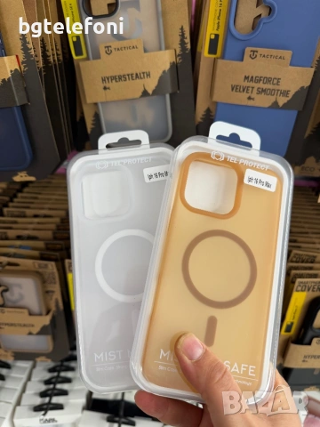 iPhone 16 Pro,iPhone 16 Pro Max матиран силикон с MAGSAFE, снимка 11 - Калъфи, кейсове - 53238094