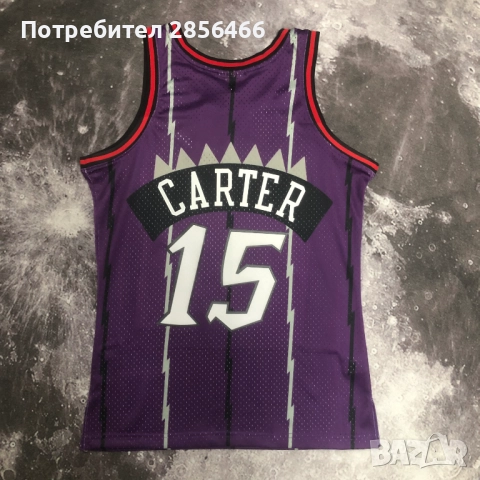 Мъжки потник Mitchell & Ness Vince Carter Toronto Raptors seasons 1998/99 размер XXL, снимка 8 - Тениски - 52015090