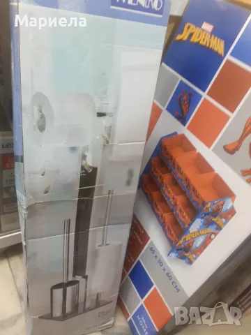 WENKO тоалетен комплект »Rivalta«, изработен от неръждаема стомана,вграден държач за тоалетна хартия, снимка 9 - Органайзери - 48909227