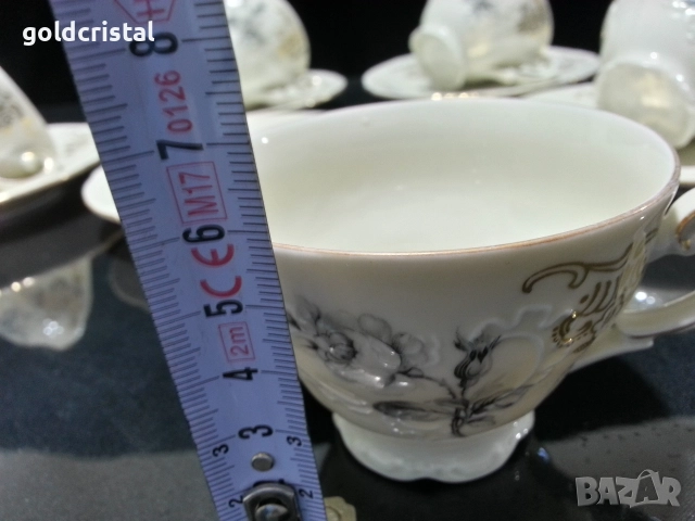 старинен порцелан чашка чинийка за кафе , снимка 3 - Антикварни и старинни предмети - 52907495