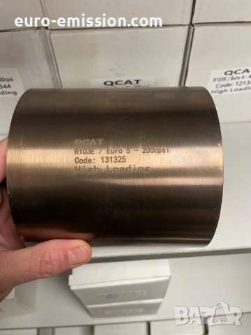 Метален Субстрат за Катализатор Φ130 (Пита) ЕВРО 5 - QCAT 200 Клетки - High Loading