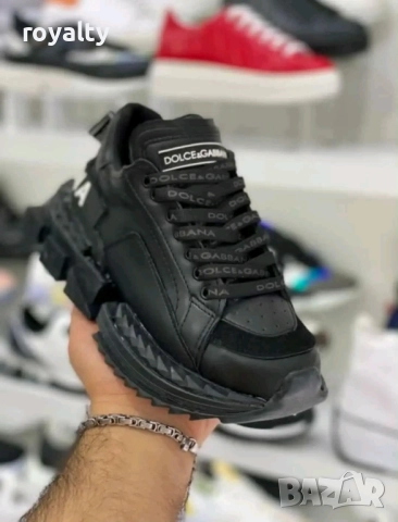 Dolce & Gabbana Черни Дамски Маратонки 36-40 Номер 