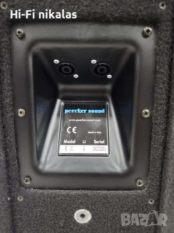 професионални стерео тонколони 10" PEECKER SOUND E 10, снимка 5 - Тонколони - 49708782