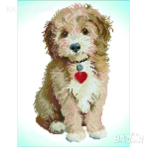 Diamond Dotz Диамантен гоблен Lovely Boy 8266 диаманта DD6007
