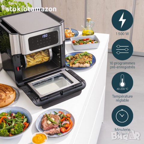 Фритюрник без мазнина Princess 182065, 10 литра, снимка 4 - Фритюрници - 38742886