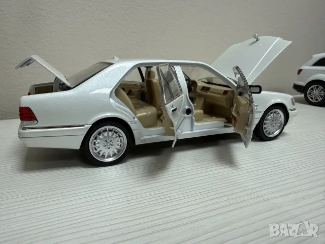 Mercedes W140 S-Class 1:24 мащаб, снимка 9 - Колекции - 55769329