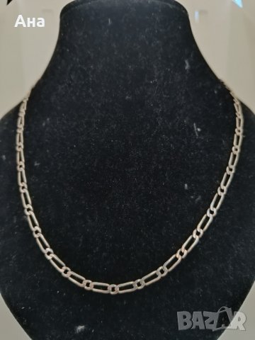 Красив сребърен маркиран синджир Картие  #ГА, снимка 1