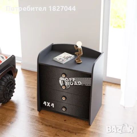 Легло кола JEEP Детско, снимка 8 - Мебели за детската стая - 48121968