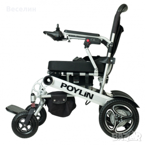 Poylin Лек сгъваем стол/количка, захранван с батерии, снимка 2 - Друга електроника - 44934117