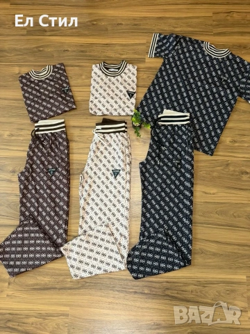 🤍#Сет Памук Черно С М Л ХЛ Кафяво С М Л ХЛ Бежово М Л ХЛ 36 € , снимка 4 - Спортни екипи - 53628204