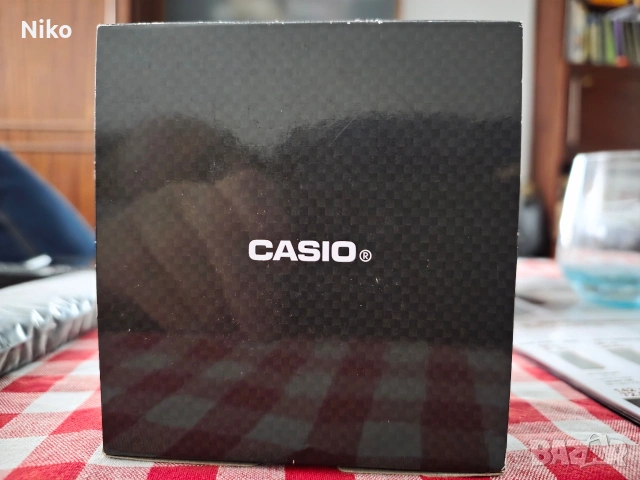 CASIO CASIO Wave Ceptor 3476 WV-58R Многобандов 5-лентов световен часовник, самосверяващ се, снимка 4 - Мъжки - 53871652