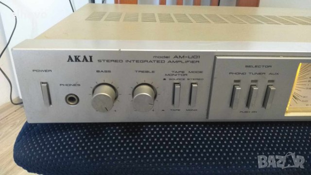Стерео усилвател AKAI AM-U01, снимка 10 - Ресийвъри, усилватели, смесителни пултове - 41539255