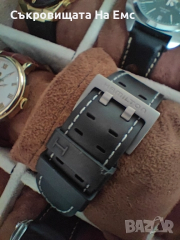 Hamilton automatic chronograph Eta Valjoux 7750, снимка 4 - Мъжки - 52946163