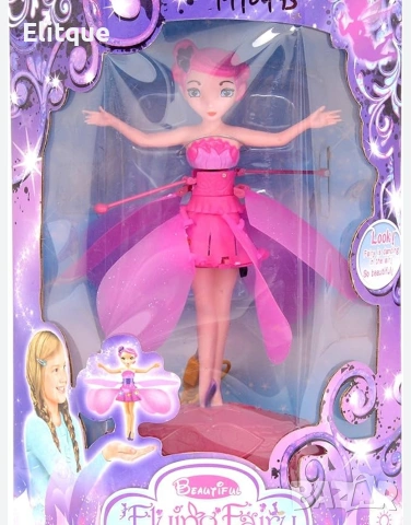 Магическа летяща приказна фея "Ella" Princess Aircraft с LED светлини