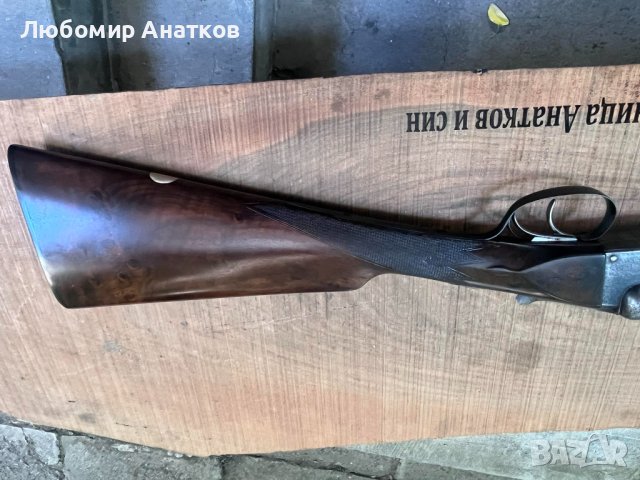 Английска успоредка J.Burrow 12cal., снимка 7 - Ловно оръжие - 41025172