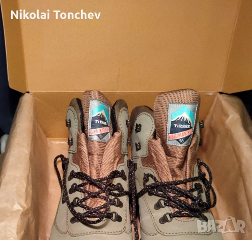 Високи зимни обувки TIESSE, естествена кожа, № 44, снимка 3 - Мъжки боти - 52327100
