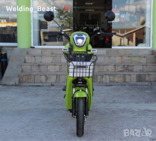 Електрически скутер-велосипед EBZ14 500W - GREEN, снимка 9 - Мотоциклети и мототехника - 41827700