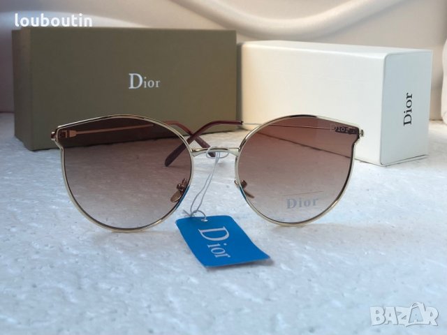 DIOR 2021 слънчеви очила тип котка UV 400 защита с лого, снимка 3 - Слънчеви и диоптрични очила - 34289832